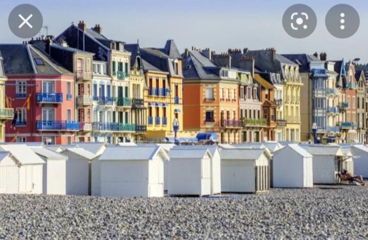Mobil Home-Les Lins Bleus Biville-sur-Mer Buitenkant foto